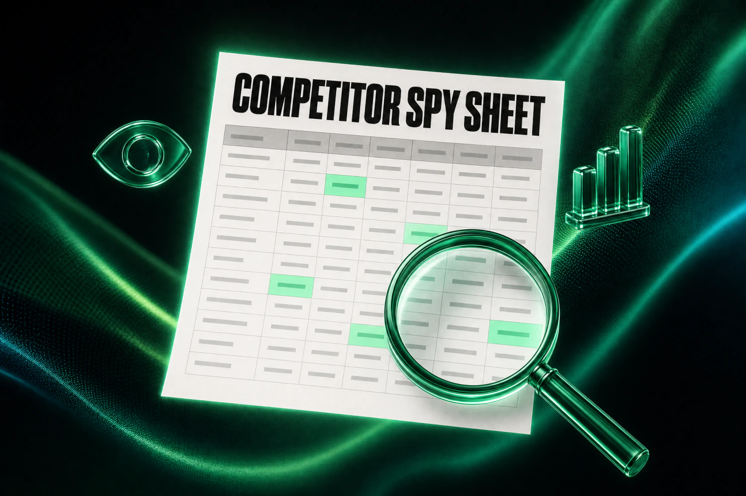 Competitor Spy Sheet